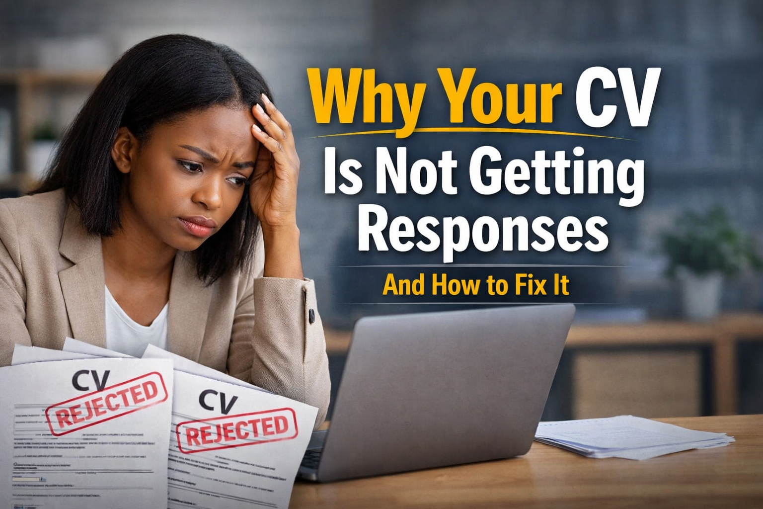 Why Your CV Is Not Getting Responses (And How to Fix It)